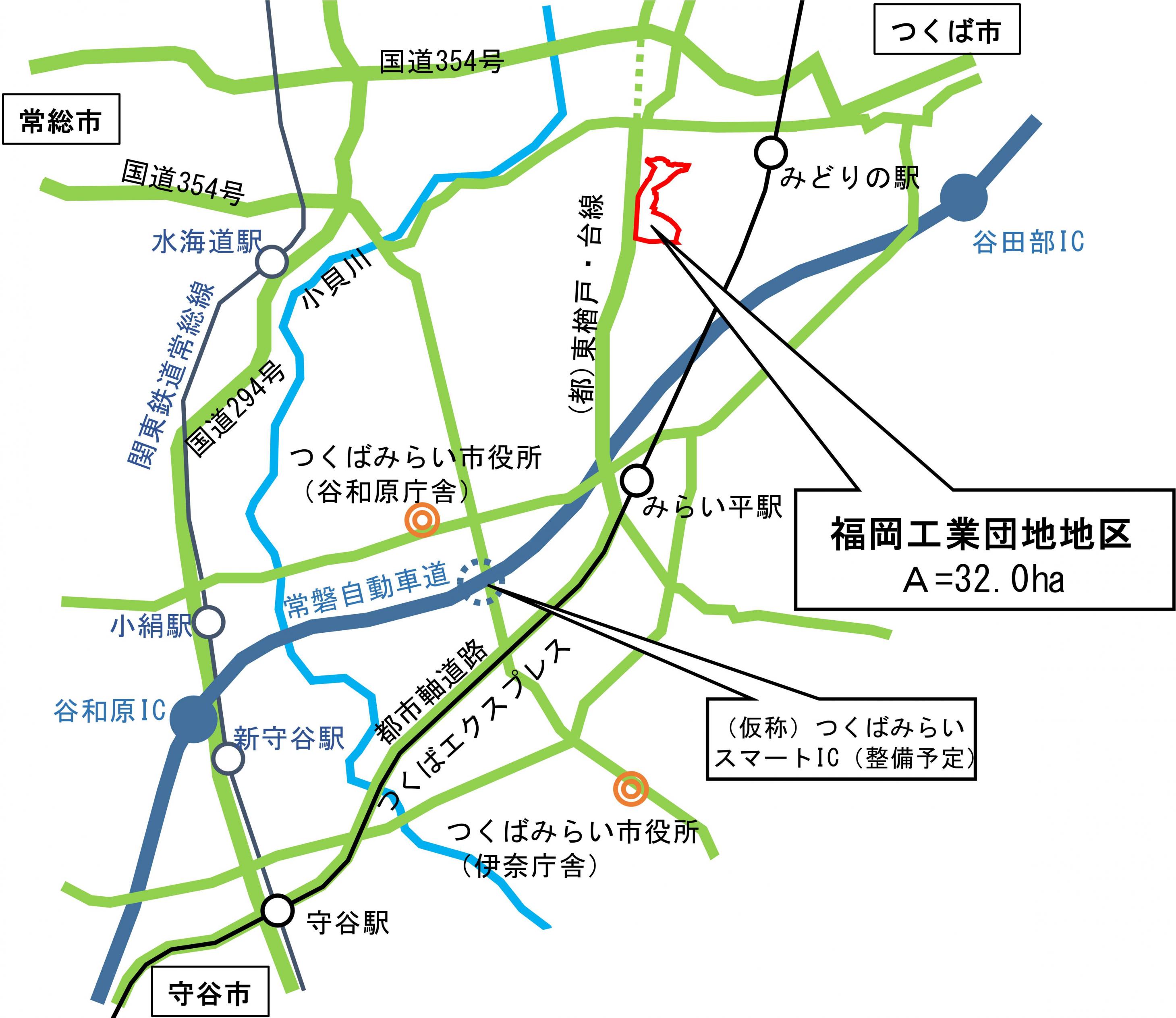 福岡工業団地地区_広域地図