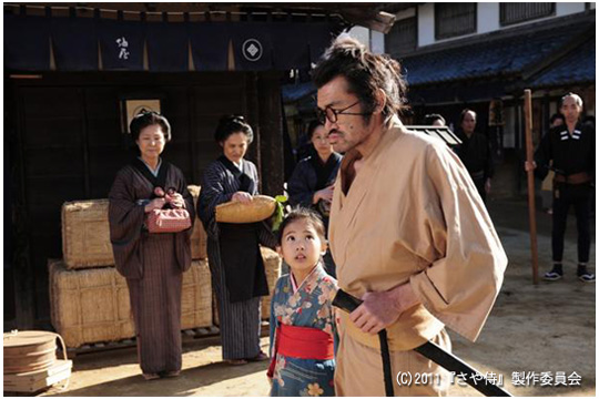 映画「さや侍」撮影風景2