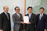 茨城県へ要望書提出(平成31年2月8日)