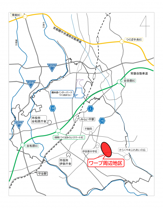 ワープ周辺地区位置図3