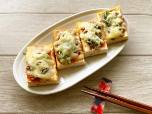 厚揚げピザ