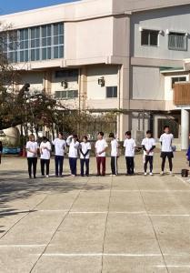 オレンジリボンたすきリレー