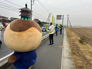 市長と署長とりんぞうくん