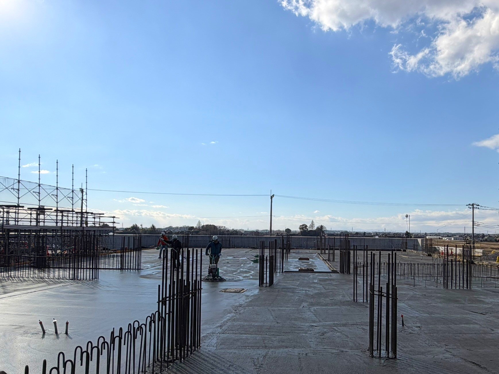 校舎棟工事(R8.1月)