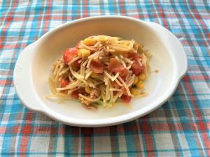 ツナトマトスパゲティ（離乳食）