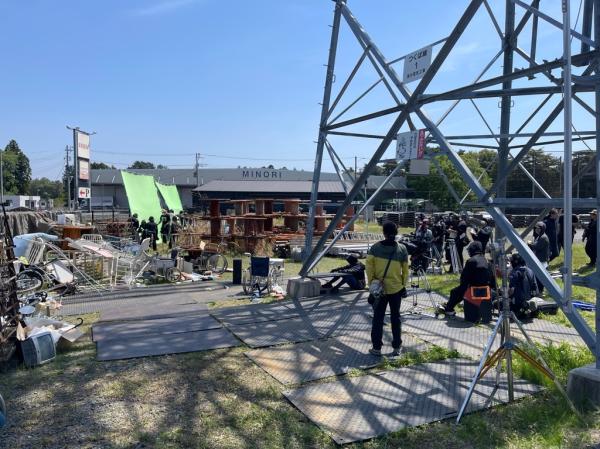 【九条の大罪】撮影風景1