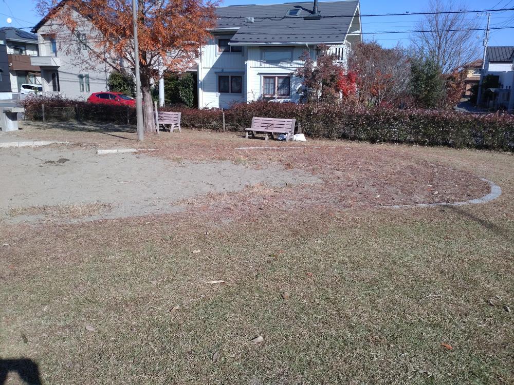 現場の写真1:公園施設の異常(遊具の破損、樹木の過大成長など)