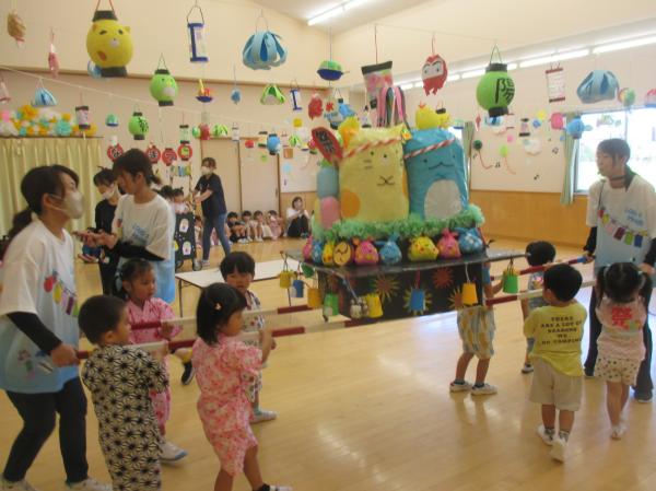 うさぎ組お神輿🐰