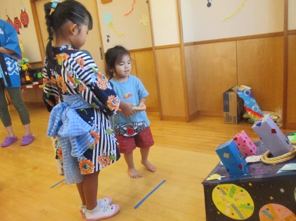 わなげ入るかな?