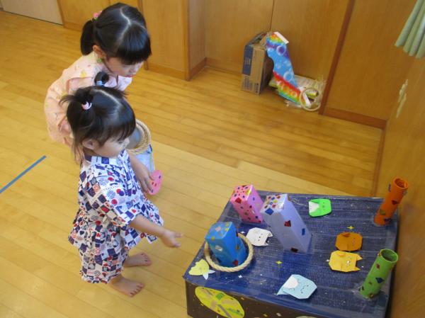 輪投げ楽しいな✌