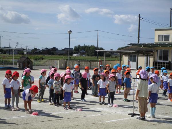 開会式のはじめの言葉。