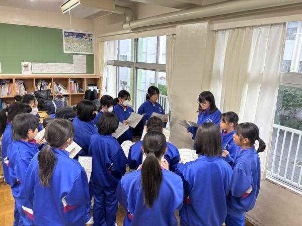 放課後の合唱練習