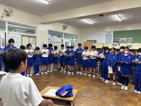 放課後の合唱練習