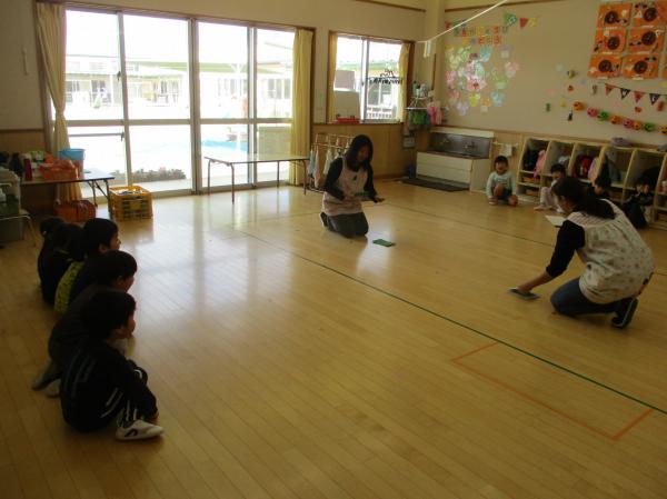 1・2・3・・・・さてどちらのチームが勝ったかな?