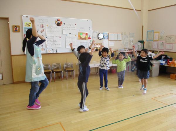 白チーム勝ったぞ〜😍