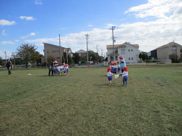 ボール渡しリレー