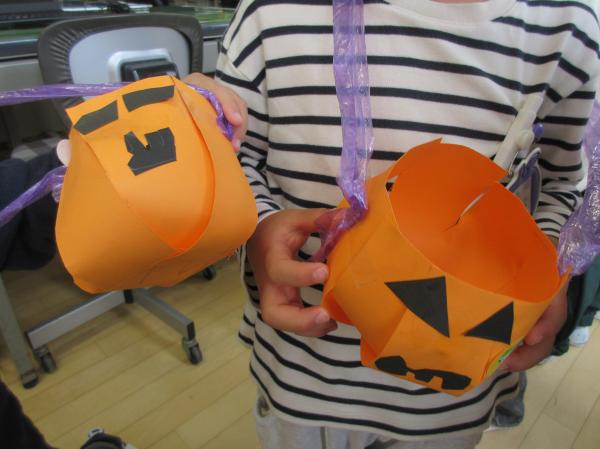 手作りの入れ物🎃