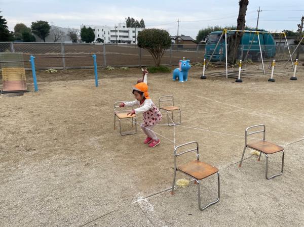 勢いをつけてジャンプ!!