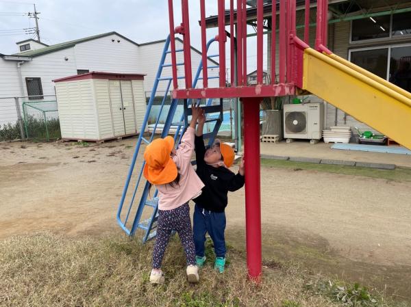 あったけど届かない💦協力して取ったよ!!