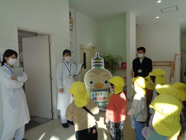 元気な挨拶ができたよ!