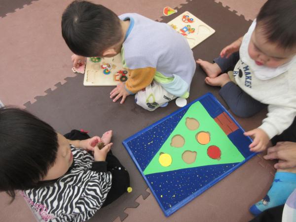 絵合わせパズル、楽しいな〜😁!