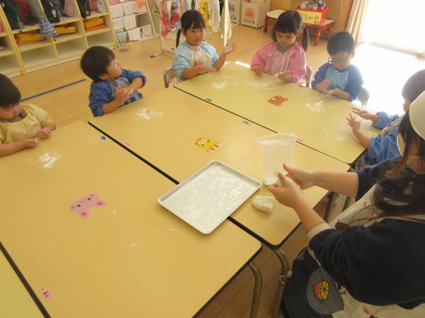 「やわらかいね」