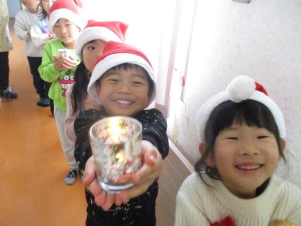 キャンドルサービス、始まるよ〜!💓