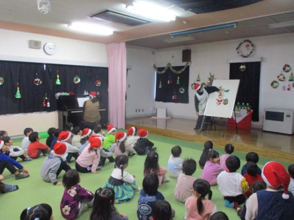 ミュージックパネルシアター「あわてんぼうのサンタクロース🎅」