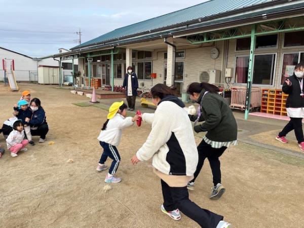 【おまけ】昨日のリレーは先生たちも仲間に入り