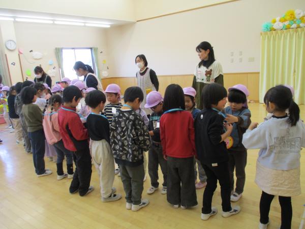 「メダルのプレゼント🏅」