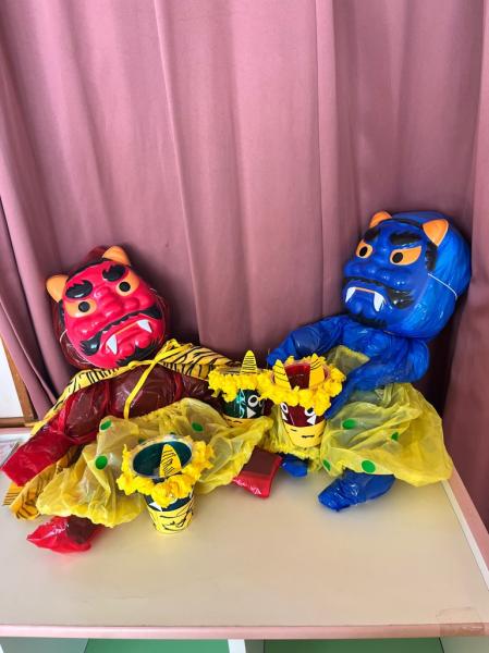 「かんぱ〜い🥛」『なんつって』