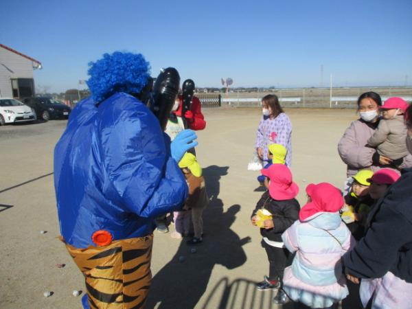 おには〜そと〜!!