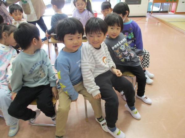 どっちが早かったかな😆❓