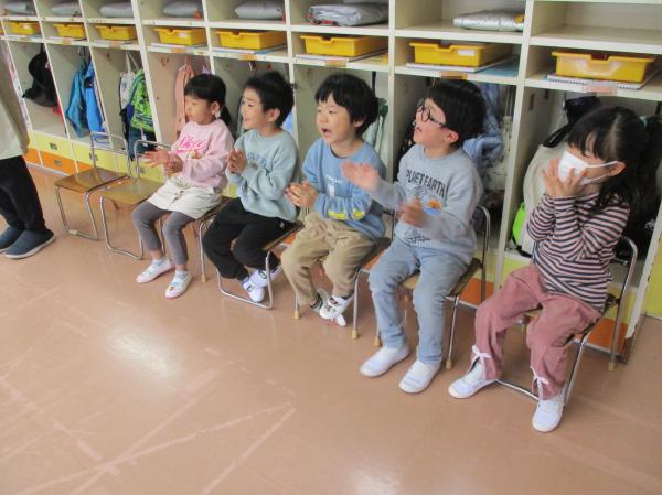 応援席からも元気な声が✨