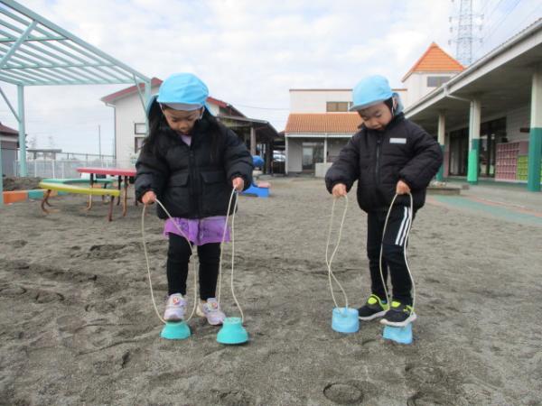 ぽっくり上手にできるようになったよ!!