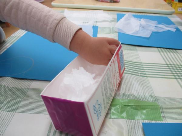 ふわふわの雪がたくさんできたよ🎵