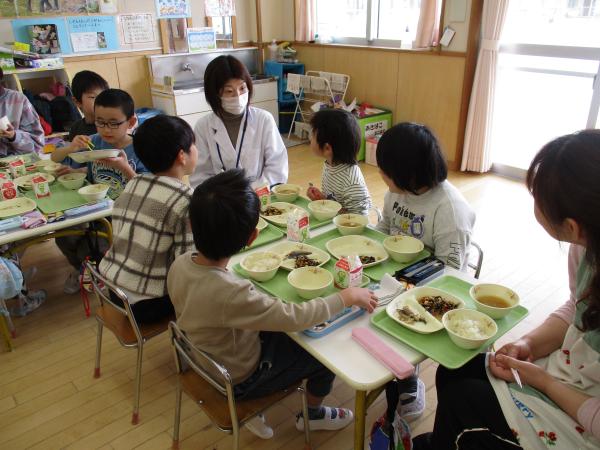 給食訪問(年長)
