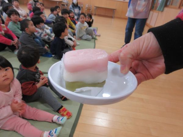 完成したひし餅🎎