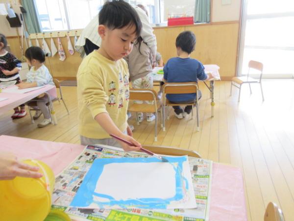 端っこまでそーっとそーっと🖌️