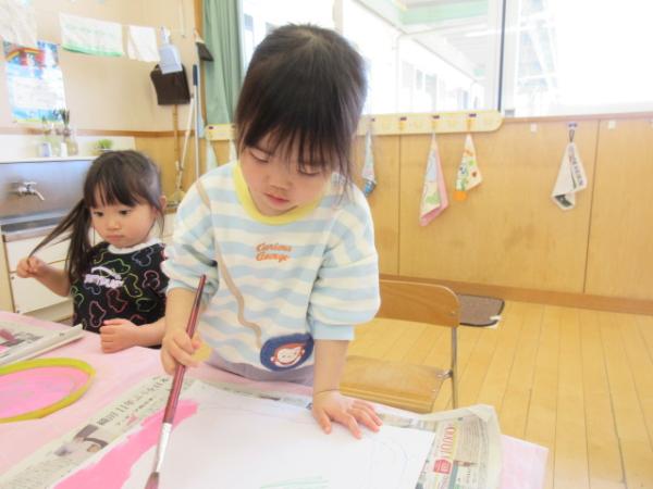 私はピンク色~🖌️