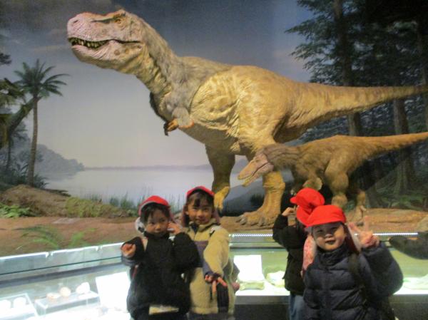 ティラノサウルスかっこいいね!