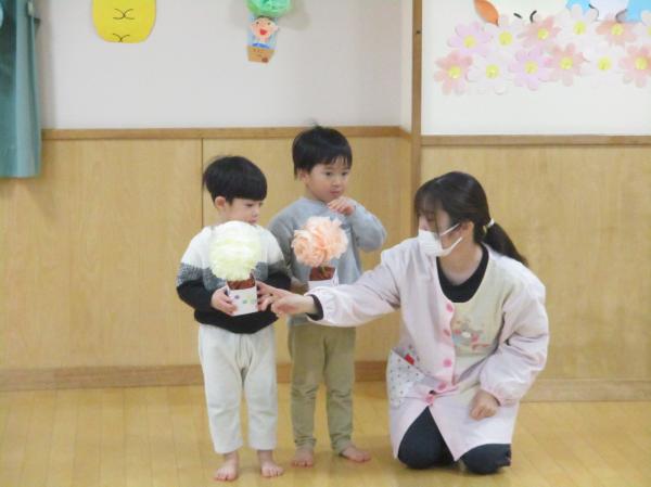 りす組は花道を作りました😆