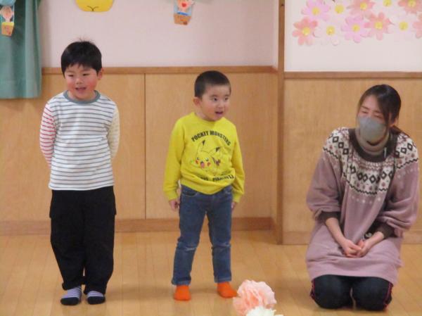 うさぎ組は壁の飾りを作りました😉