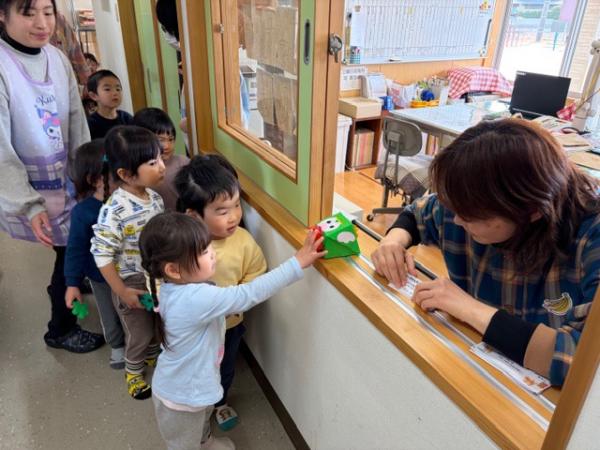 りす組はブロックでバーコード決済✨