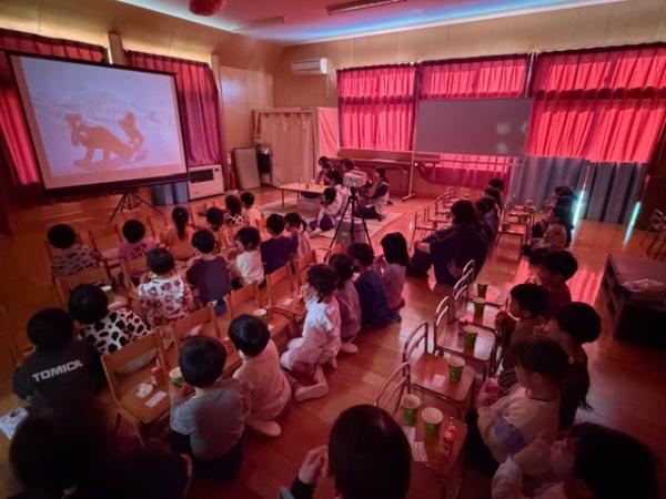 映画館ごっこ楽しかったね♪