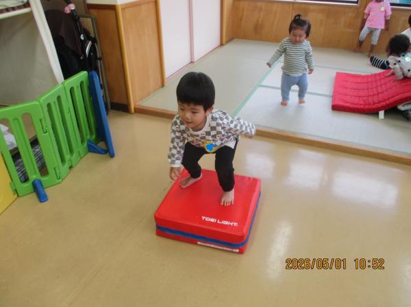 さあジャンプできるかな⁉