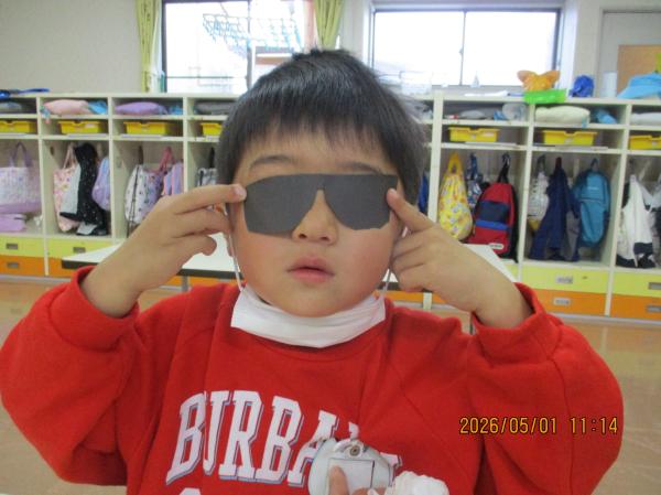 サングラス切れたよ!🕶