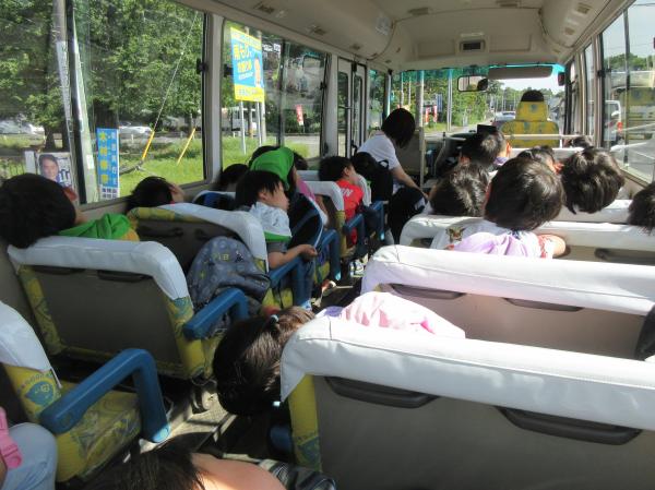 帰りのバス🚌みんなぐっすり💤