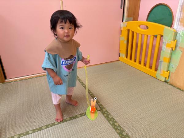 私のカタツムリさんだよ💕