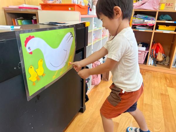 さぁ、お母さんのところへお帰り😊